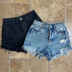 Wild Fable High Rise Cutoff Jean Short Bundle